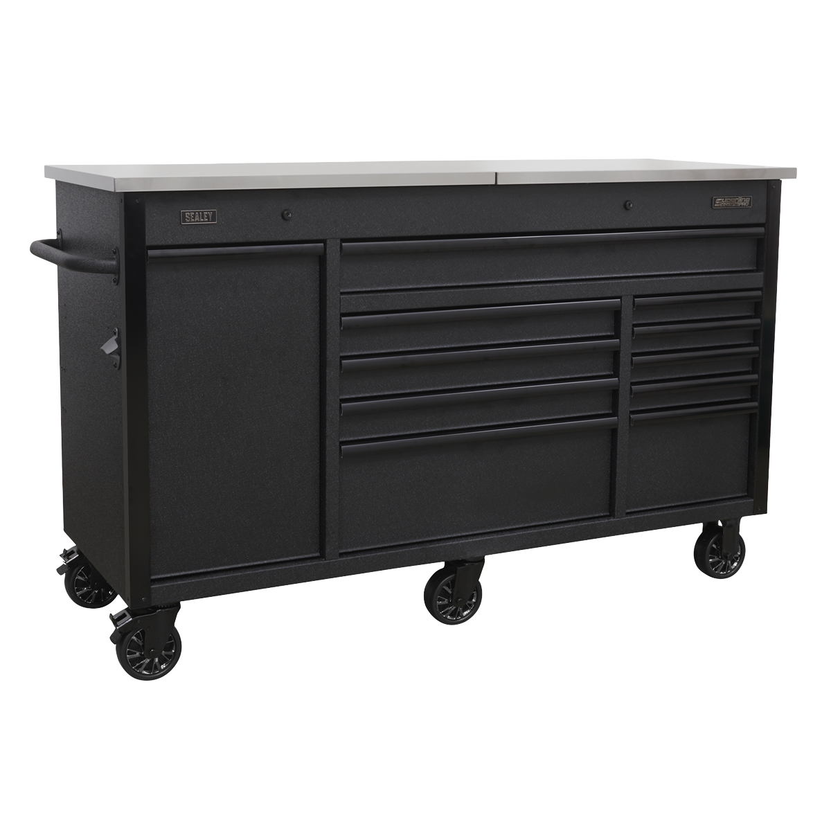 Sealey Side Cabinet for Long Handle Tools Black APLHTB